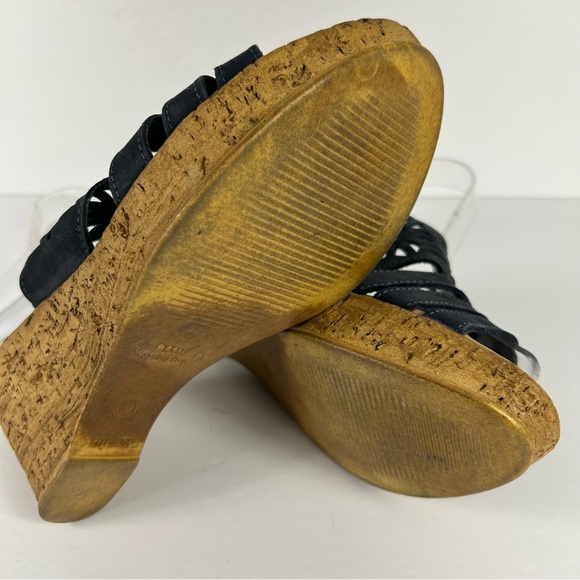 Spring step Women's Black Slip-On Sandals 40 - Picture 7 of 9